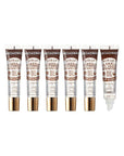 Ruby Kisses Broadway Vita-Lip Clear Lip Gloss (Coconut Oil 6 Pack), Ultra-Hydrating & Soothing Formula with Vitamin Oils, High-Shine Non-Sticky Finish, Healing Glossy Lip Balm Locks in Moisture