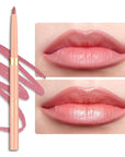 Oulac Waterproof Lipliner Pencil - Smooth and Creamy, Retractable Lip Makeup for Precision Application, Vegan & Cruelty-Free, LL01 Dusty Rose