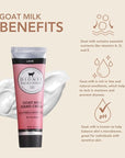Dionis - Goat Milk Skincare Scented Hand Cream (1 oz) Set of 6, Moisturizing Lotion for Dry Skin, Good for Sensitive Skin, Cruelty-free and Paraben-free (Love)
