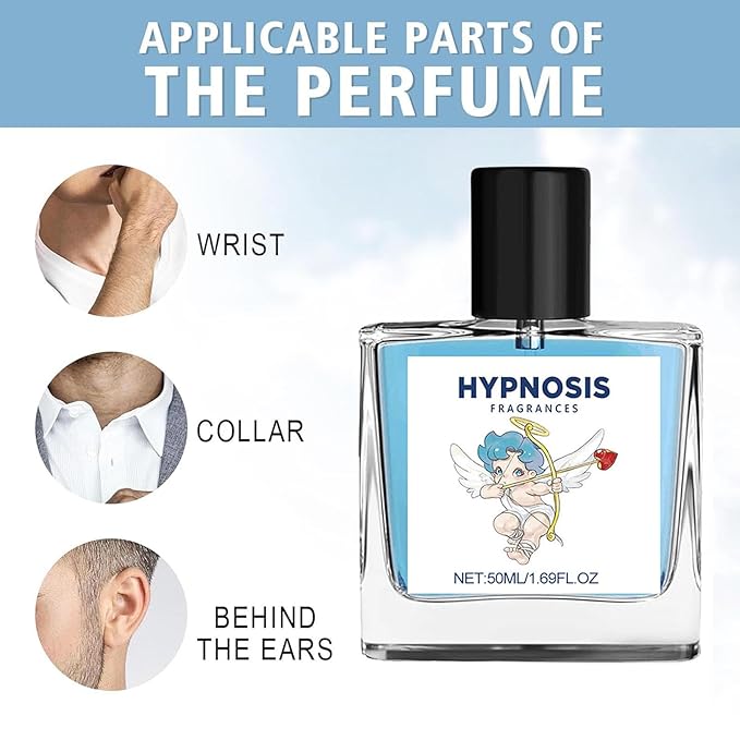 Hypnosis 2.0 Pheromone-Infused Cologne for Men, Long Lasting Scent, Enhance Attraction, Pheromone Perfume 50ml for Father, Boy Friend and Husband