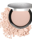 Mirabella Pure Press Powder Foundation Makeup, HD Finish Buildable Mineral Foundation for Sensitive Skin and All Skin Types with Age-Defying Benefits, Jojoba and Triglyceride, Original Fair I