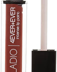Palladio 4 Ever + Ever Intense Lip Paint, Liquid Lipstick, High Pigmented Lip Gloss, High Shine Vinyl Finish, Rich Color Coverage, Moisturizes Lips, Doe Foot Wand Applicator, Eternal