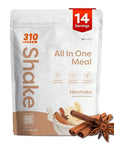310 Nutrition All-In-One Meal Replacement Shake - Plant-Based Protein Powder with High Fiber, Probiotics, Digestive Enzymes & Adaptogens - Low Carb Vegan Keto Friendly Superfoods Smoothie - Horchata Flavor - 14 Servings