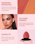 SHEGLAM Color Bloom Dayglow Liquid Blush Makeup for Float On