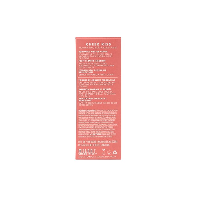 Milani Cheek Kiss Liquid Blush Makeup - Blendable
