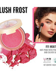 Oulac Luminisers Powdery Blusher for Cheeks Face Glow,Brighten 4.8g
