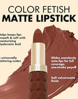 Milani Color Fetish Matte Lipstick (Passion) & Milani Make It Dewy Setting Spray 3 in 1- Hydrate + Illuminate + Set (2.03 Fl. Oz.) Makeup Finishing Spray