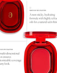 PLAT LIPS 918 CHERRY CANDY, Lip & Cheek, Lightweight, Naturally Dewy+ Glowy Finish, Blendable & Buildable Formula (1.2g, 0.003 oz.)