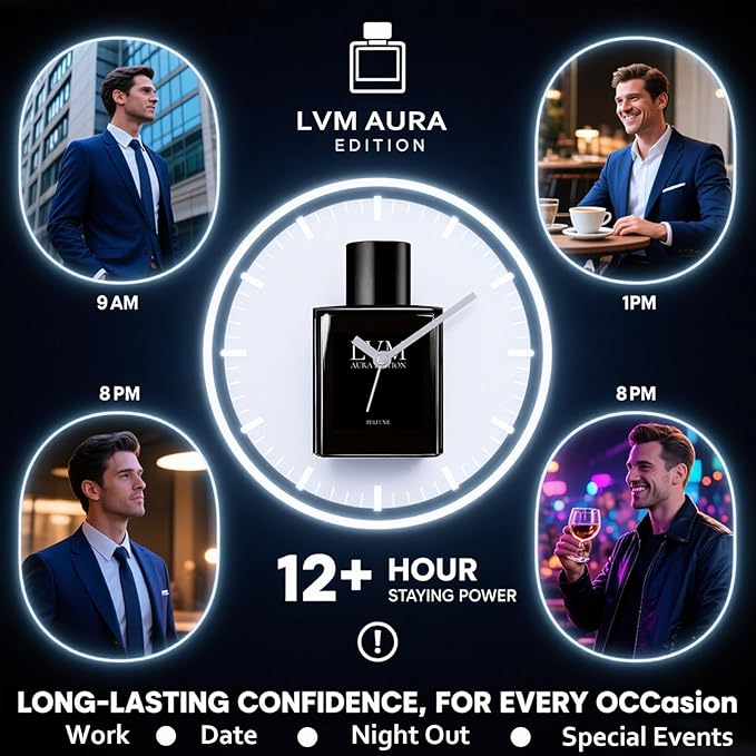 for Men, Long Lasting Cologne for Men, Social Scent for Confidence, Fresh Woody Fragrance for All Occasions, 50ML (1 PC)