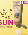 Jergens Natural Glow + Firming Daily Moisturizer Medium to Tan Skin Tones 7.5oz