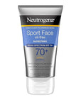 Neutrogena Sport Face Sunscreen, Broad Spectrum Sunblock SPF 70+, Water Resistant Sunscreen For Face, Sweat Resistant Oil Free Sunscreen Lotion, 2.5 FL OZ