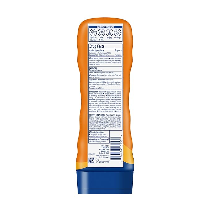 Banana Boat Sport Ultra SPF 65 Sunscreen Lotion, 8oz | Banana Boat Sunscreen SPF 65 Lotion, Oxybenzone Free Sunscreen, Banana Boat Lotion Sunscreen, High SPF Sunscreen, Water Resistant Sunscreen, 8oz