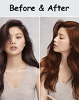 Cherry Brown Hair Dye Shampoo 3 in 1,Hair Color Shampoo Works in Minutes,Brown Hair Shampoo & Shampoo Para Pintar el Cabello