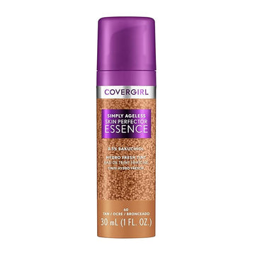 Covergirl Simply Ageless Skin Perfector Essence Foundation, 60 Vegan Formula, 1.0oz