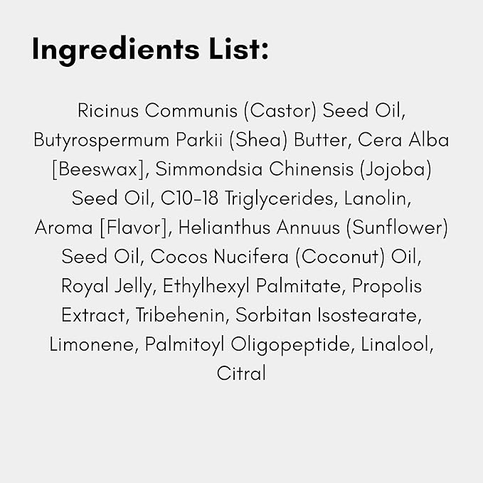 êb être belle Cosmetics Lip Protector Balm, Skin Care for Women, Long Lasting Lip Moisturizer with Shea Butter, Beeswax, Royal Jelly & Natural Oils, Make Up Essential, Travel Friendly, Clear, 4.6 mL