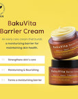 THANKYOU FARMER BakuVita Barrier Cream - Bakuchiol Cream, Day & Night Korean Moisturizer, Bakuchiol Retinol Alternative, Vitamin C + E Korean Serum, Pore Care, Firming, Vegan 1.75 fl oz (50ml)