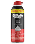 Gillette Foamy Classic Shave Foam for Men, Protection Against Shaving Irritation, Quick and Smooth Shave, shaving cream, 14.9 Oz