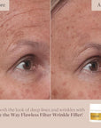 Nakery Pave The Way Flawless Filter Wrinkle Filler, Anti Aging Face Cream for Women, Instantly Smooths Deep Wrinkles, Blurs Imperfections, Skin Tightening Primer, Clinically Proven Formula Made in USA