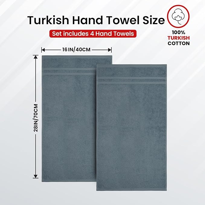 Infinitee xclusives blue hand towels