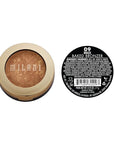 Milani Bronzer Powder - Baked Bronzer Made in Italy, Bronzing Shimmer Highlighter Makeup for Contour -Dolce