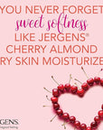 Jergens Original Scent Dry Skin Body Lotion, Hand and Body Moisturizer, Cherry Almond Essence, Dermatologist Tested, 3 Oz, Pack of 8