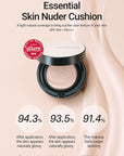 [JUNGSAEMMOOL OFFICIAL] Essential Skin Nuder Cushion (N Light) Cream Foundation