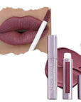 Runway Rogue Velvet Glam Liquid Lipstick, Almost-Matte Rose-Plum Lipstick, ‘On Stage’