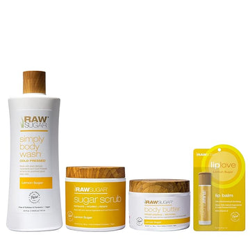Raw Sugar Lemon Sugar Body Love Hydrating,Moisturizing