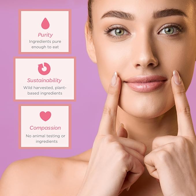 Ellovi Natural Lip Butter Lip Balm - Lavender - Pure Enough to Eat - Made With Just 6 Vegan Ingredients - 100% Natural & Organic Moisturizing Lip Care for All Day Hydration (3-Pack)