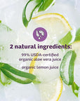 Lily of the Desert Aloe Vera Gel - Inner Fillet Thicker Consistency Aloe Vera Drink with Natural Vitamins,Digestive Enzymes for Gut Health, Stomach Relief, Wellness, Glowing Skin, 32 Fl Oz (Pack of 2)