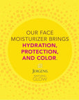 Jergens Natural Glow Face Self Tanner Lotion with SPF 20, Sunless Tanning, Medium to Deep Skin Tone Moisturizer, Daily Facial Sunscreen, Oil Free, Broad Spectrum UVA and UVB Protection,2 Oz(Pack of 2)