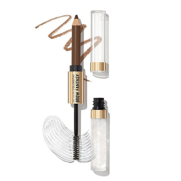 Revlon ColorStay Brow Fantasy, All In One Eyebrow Powder Pencil with Shaping Clear Gel, Gel Infused with Panthenol, Smudge-proof, 16HR Visibly Full Brows, 002 Soft Brown