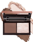 Face Contour Glitter Highlighter Powder Palette-2 in 1 for Women-01