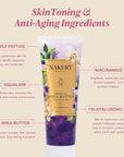Nakery Skin Toning Body Butter for Women - Firming Body Lotion for Women - Peptide Infused Body Lotion for Crepey & Sagging Skin - Skin Firming Lotion for Neck, Arms & Legs - Vanilla Blossoms