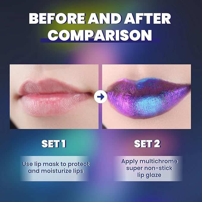 Super Stay Lip Gloss,Multichrome Colorstay Overtime Lipcolor,Highly Pigmented Instant Glitter Liquid Lip Makeup,0.12 Fl Oz (03, 3.5ml)