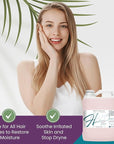 Rose Hydrosol Spray Cleansing Non GMO Facial Toner for Face Body Locs Rose Water Hydrating Face Mist, for Hydration Pure & Natural Hydrosol for All Skin Types - COCOJOJO - Bulk 128 OZ - 1 Gallon