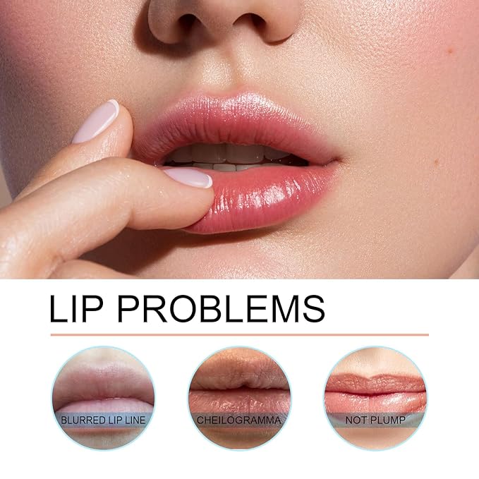 Peel Off Lip Liner, 3Pcs Matte Lip Liner,Waterp
