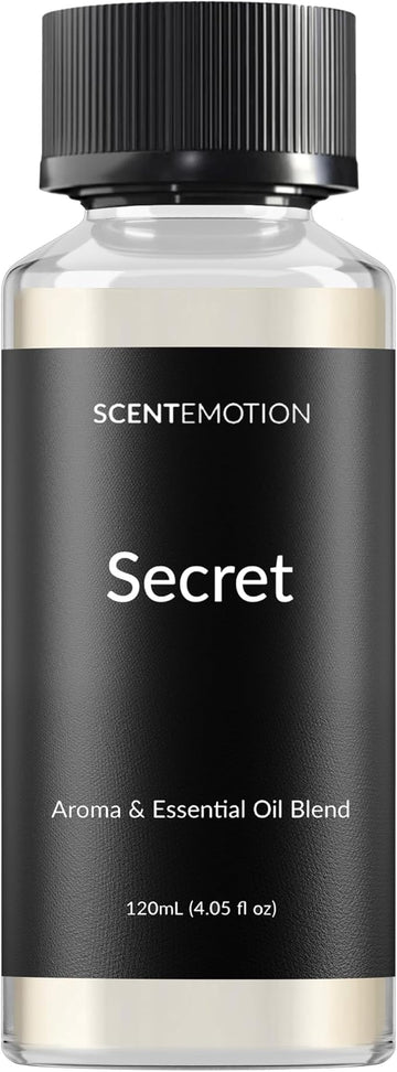 Secret Essential Diffuser Oils Opulent Resort-Style Aroma | Lemon Crème, Peony & White Woods | Premium Fragrance Oil for Ultrasonic & Waterless Diffusers | 4.05 fl oz, 120 mL