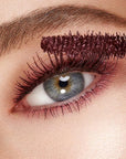 Maydear Burgundy Mascara for Eyelashes, Waterproof Colored Long Lasting Smudgeproof for Women Fast Dry Lengthening Eye Makeup Party - Dark Purple
