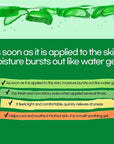 by.H Organic Aloe Vera Bulk Soothing Gel-Natural Moisturizer for Skin [90 PCS], Hair, Effective for Sunburns, Razor Burns, Gentle, Non-Greasy, Skincare [Made in Korea] Pouch - (3 Packs of 30 PCS)