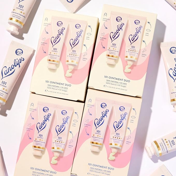 Lanolips 101 Ointment Multi-Balm Duo, Original oz