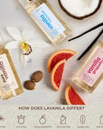Lavanila Vanilla Grapefruit Healthy Hair + Body Perfume Mist, 5 Fl Oz - Bright & Uplifting Fragrance Spray Formulated with Jojoba Oil, Madagascar Vanilla, Cedarwood, Pink Grapefruit