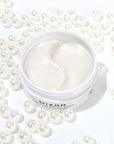 MIZON Pure Pearl Eye Gel Patch with Pearl, Diamond Powder, and Niacinamide for Radiance, Firming, and Nourishment – 60pcs – Improves Dark Circles and Luminosity