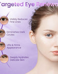 Retinol Eye Cream for Dark Circles and Puffiness, Hydrating Under Eye Cream for Dark Circles, Anti Aging Dark Circle Eye Cream for Fine Lines, Wrinkles, Firming Eye Contour, 1.06 oz