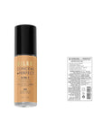 Milani Conceal + Perfect 2-in-1 Foundation + Concealer for a Flawless Complexion, Under Eye Corrector, Cover Redness and Imperfections, Waterproof and Sweatproof - Sand Beige