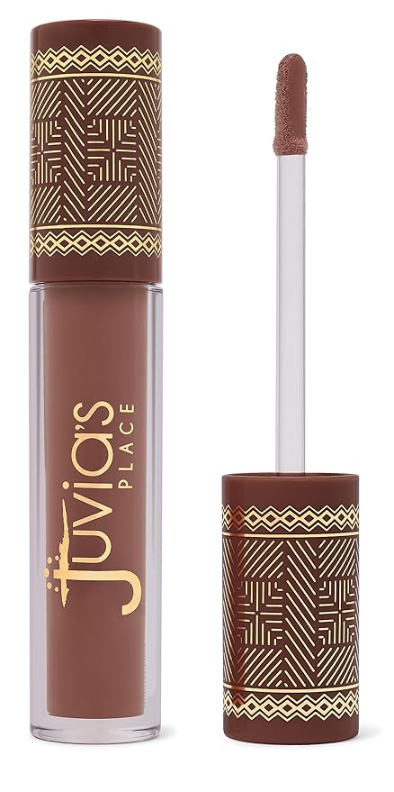 Juvia's Place Coffee Shop Lip Gloss - Brown Sugar - Hydrating Butter Lip Gloss for Women, Long-Lasting Shine, Moisturizing Glass-like Finish, Plumping Non-sticky, Suitable for every vibe