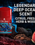 Old Spice Aluminum Free Deodorant for Men, 24/7 Odor Protection, 24/7 Freshness & Lasting Scent, Goes on Clear, Krakengard with Deep Ocean Scent, 2.6 oz (Pack of 6)