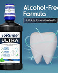 ioRinse Ultra Mouthwash is The Choice of 1,000s of Dentists as The Mouth Wash for Adults and Kids Oral Care and Hygiene. It's an Alcohol Free, Bad Breath Treatment and Gum mouthwash with Xylitol.
