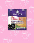 Hyleys Slim Tea Acai Berry Flavor - Weight Loss Herbal Supplement Cleanse and Detox - 25 Tea Bags (12 Pack)