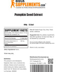BulkSupplements.com Pumpkin Seed Extract Powder - Bladder Support - Pumpkin Seed Powder - Pumpkin Powder - Soluble Fiber Supplements (100 Grams - 3.5 oz)